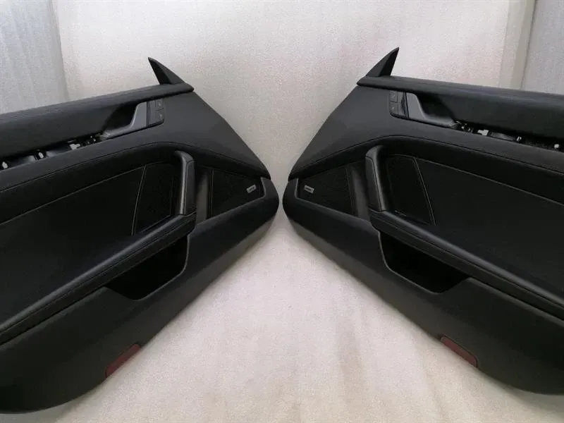 Porsche 911 991 door card front set 992 leather door panel front set defect-