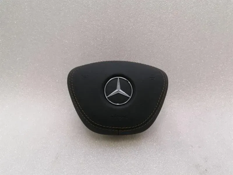Mercedes S W222 steering wheel module A0008602802 8S17 groove Brown steering wheel module-