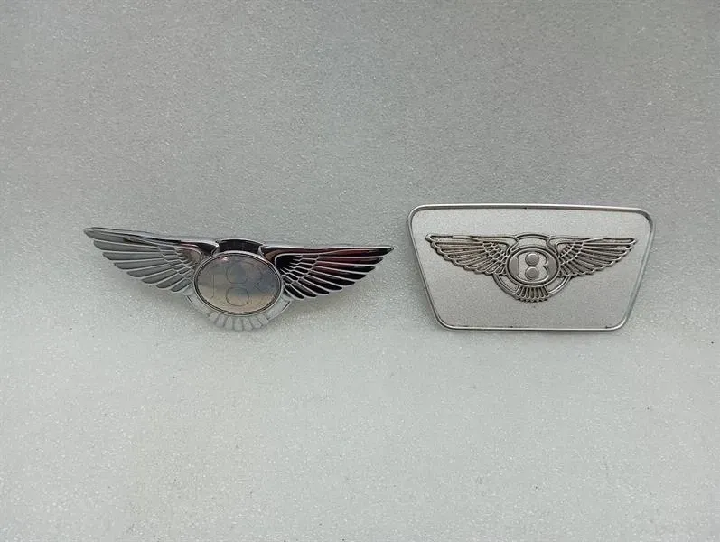 Bentley Continental GT V8S Emblem Logo Badge 3W8853621 3W8853383-