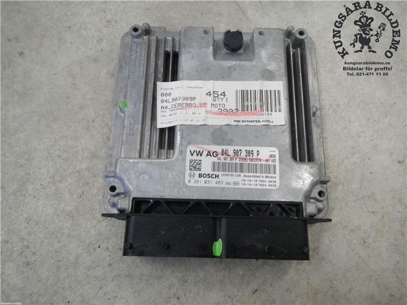 0281031483 Engine Control Unit / module (ECU) VW TIGUAN II (AD, BW) (2016-2024)