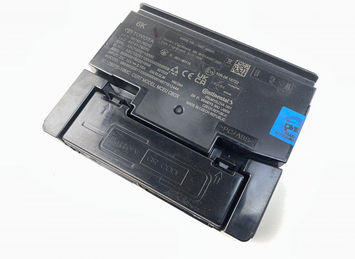 A3C1203110000 Phone / bluetooth control unit LEXUS UX (AA10, AH10) (2018-)