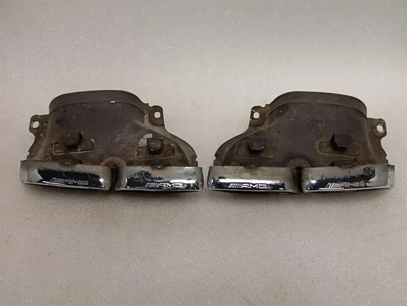 Mercedes CL W217 exhaust silencer A2054900427 tips exhaust tailpipe trim-