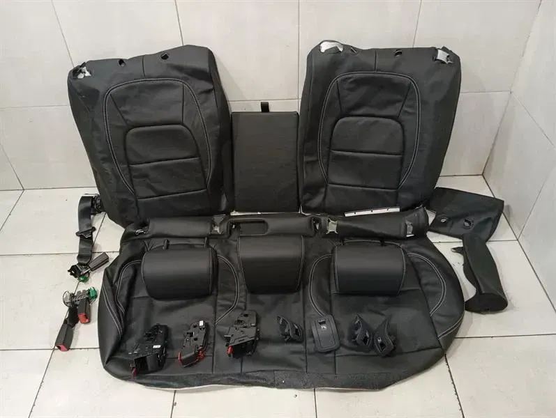 Jaguar i-PACE X590 EV400 Seat Rear Set Leather Covers Seat Interior
