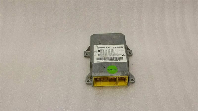 Mercedes E Class W212 Safety Module ECU A2129010800 Air Control Unit SRS AIR