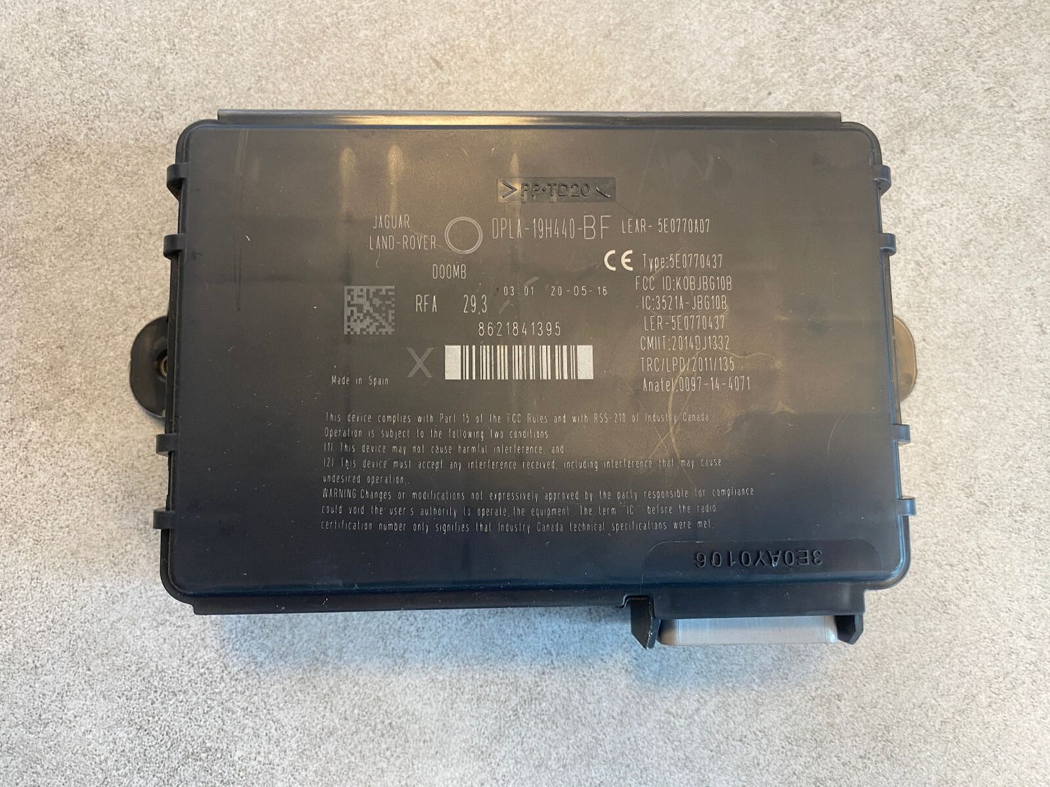 GENUINE Land Rover Range Rover Sport L320 Keyless Control Unit DPLA-19H440