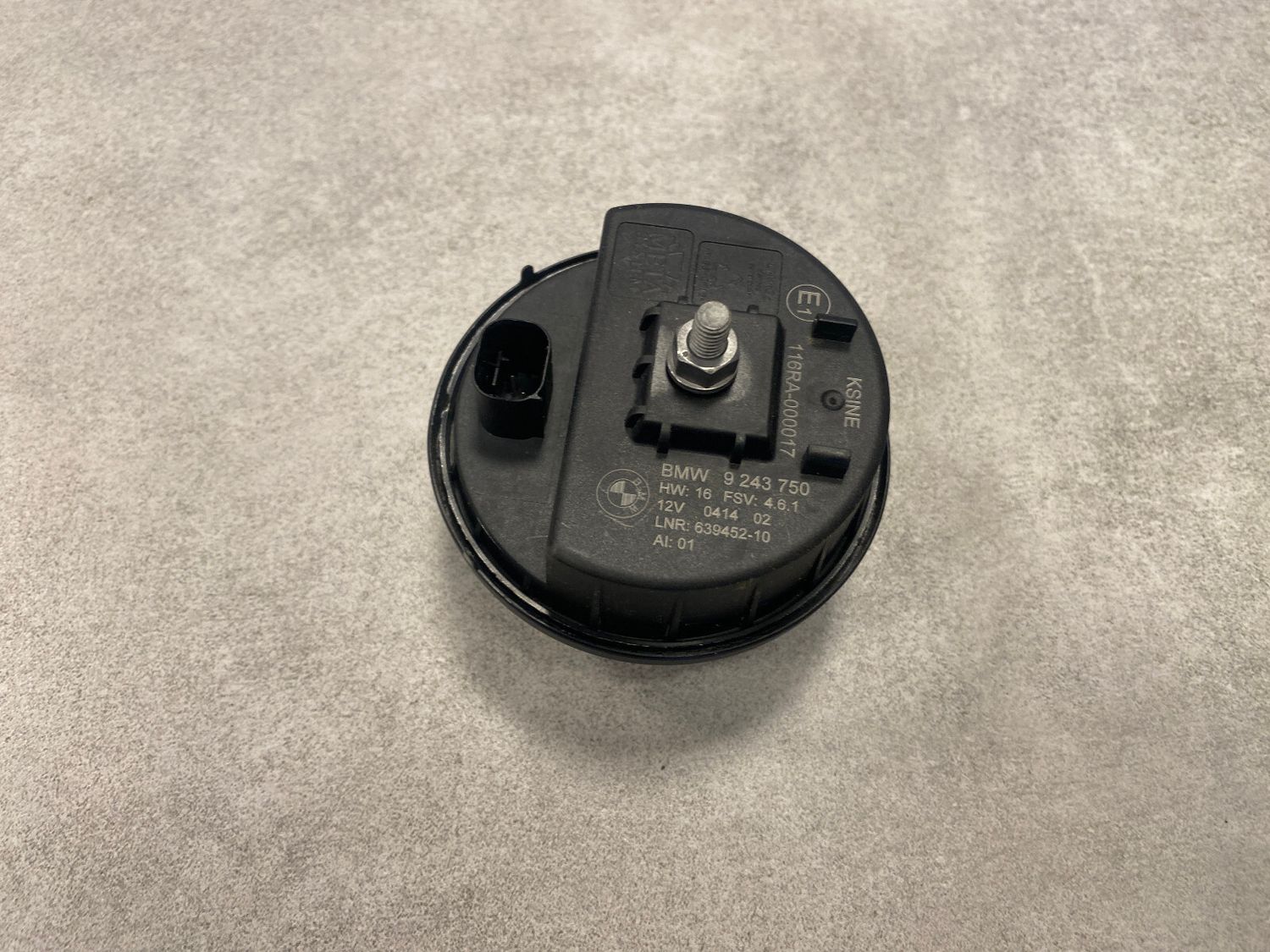 GENUINE BMW X5 X6 E70 E71 Altern.power siren w inclination indicat 65759243750