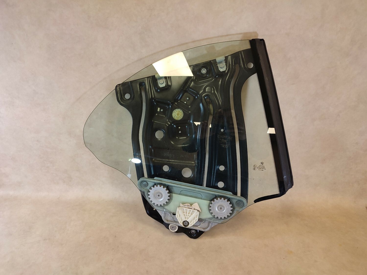 BMW Cabrio 6 F12 LCI Genuine Side Window, Green Right with Motor &amp; Window Lifter