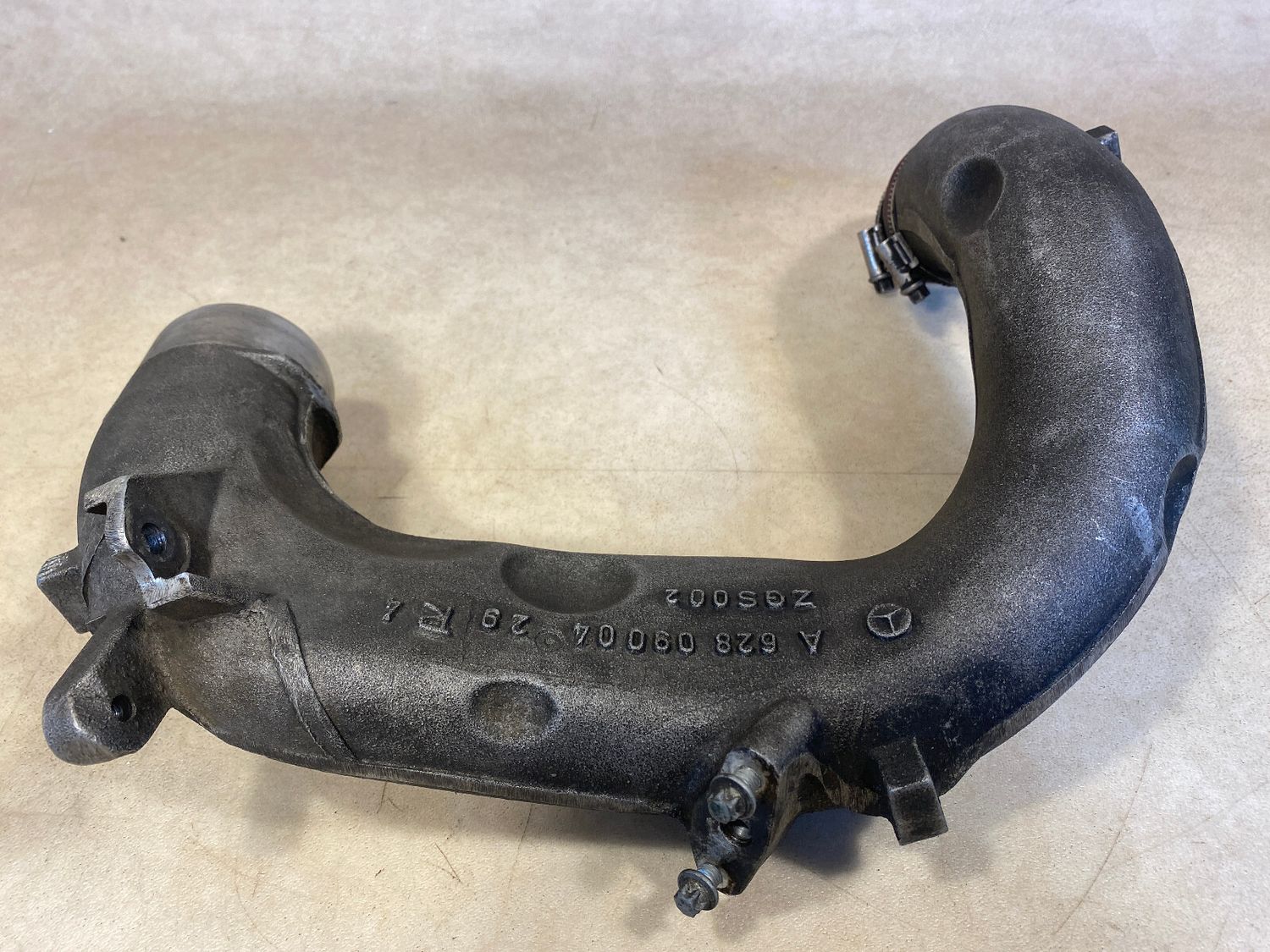 Mercedes ML G S class W163 W463 W220 4.0 400 CDI RIGHT Intake Air Suction Tube