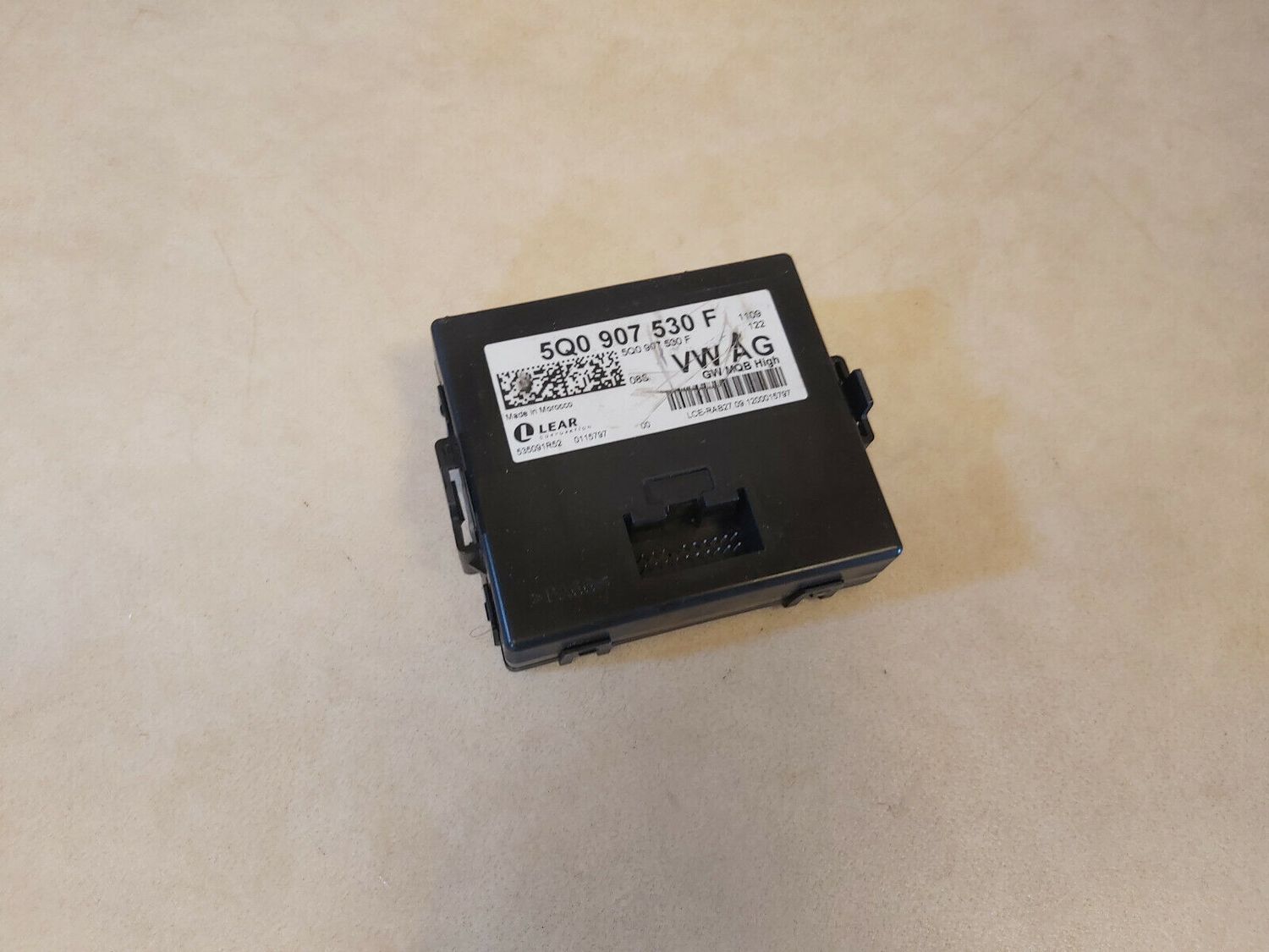 Genuine VW GOLF VII 2013 Gateway High Control Module Unit 5Q0907530F