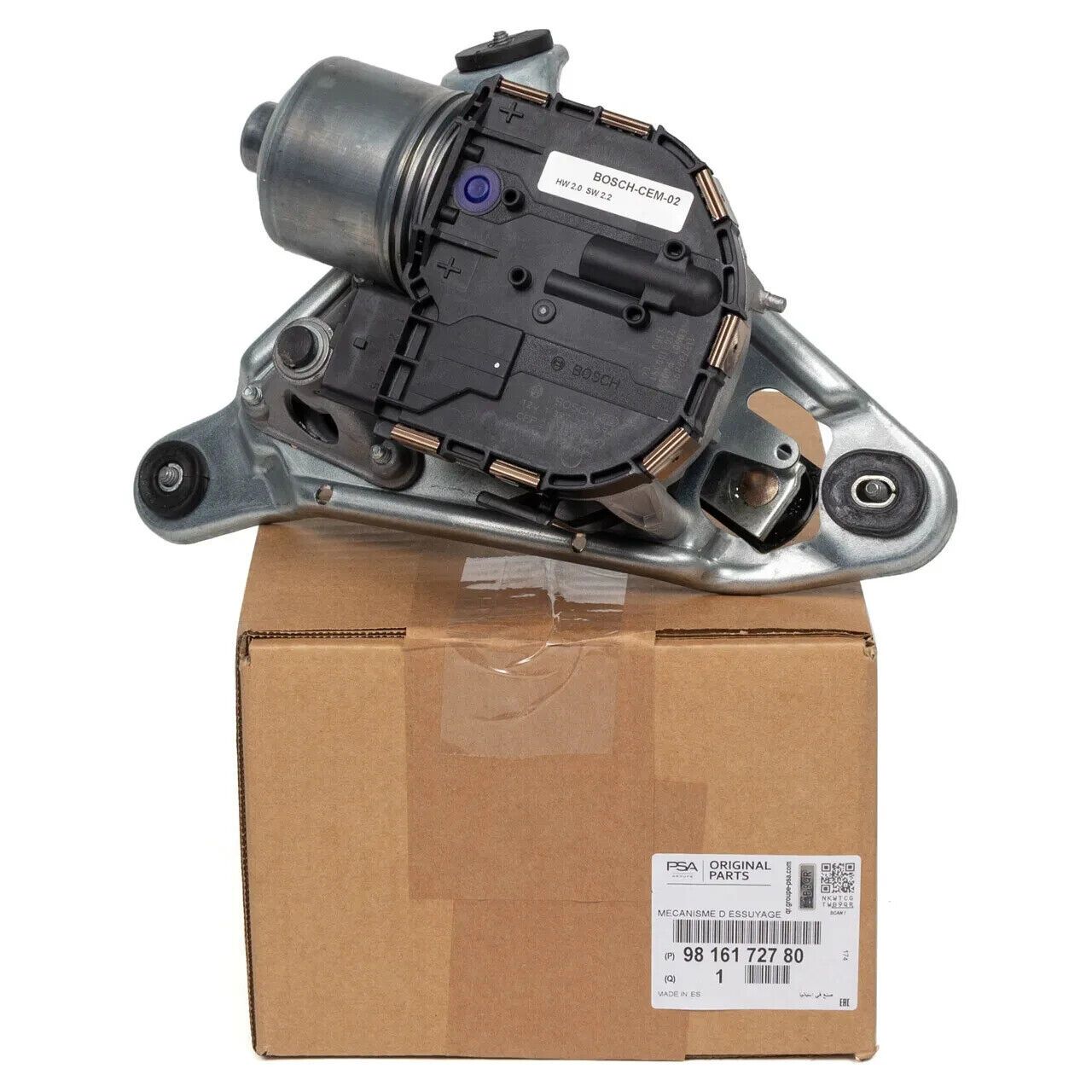 NEW GENUINE PEUGEOT 508 RIGHT FRONT WIPER ENGINE MOTOR RH 9816172780