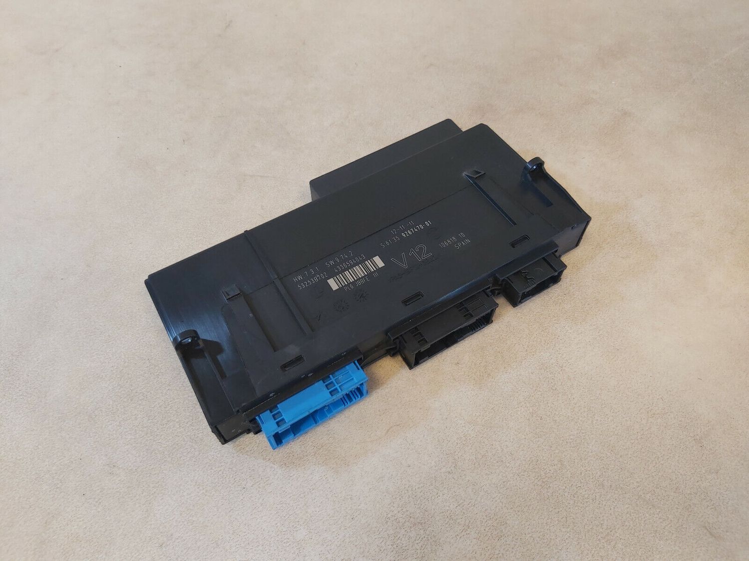 BMW F07 F10 F11 F06 F12 F16 Junction Box For Electronics 3 V12 HW: 7.3.1 9267470
