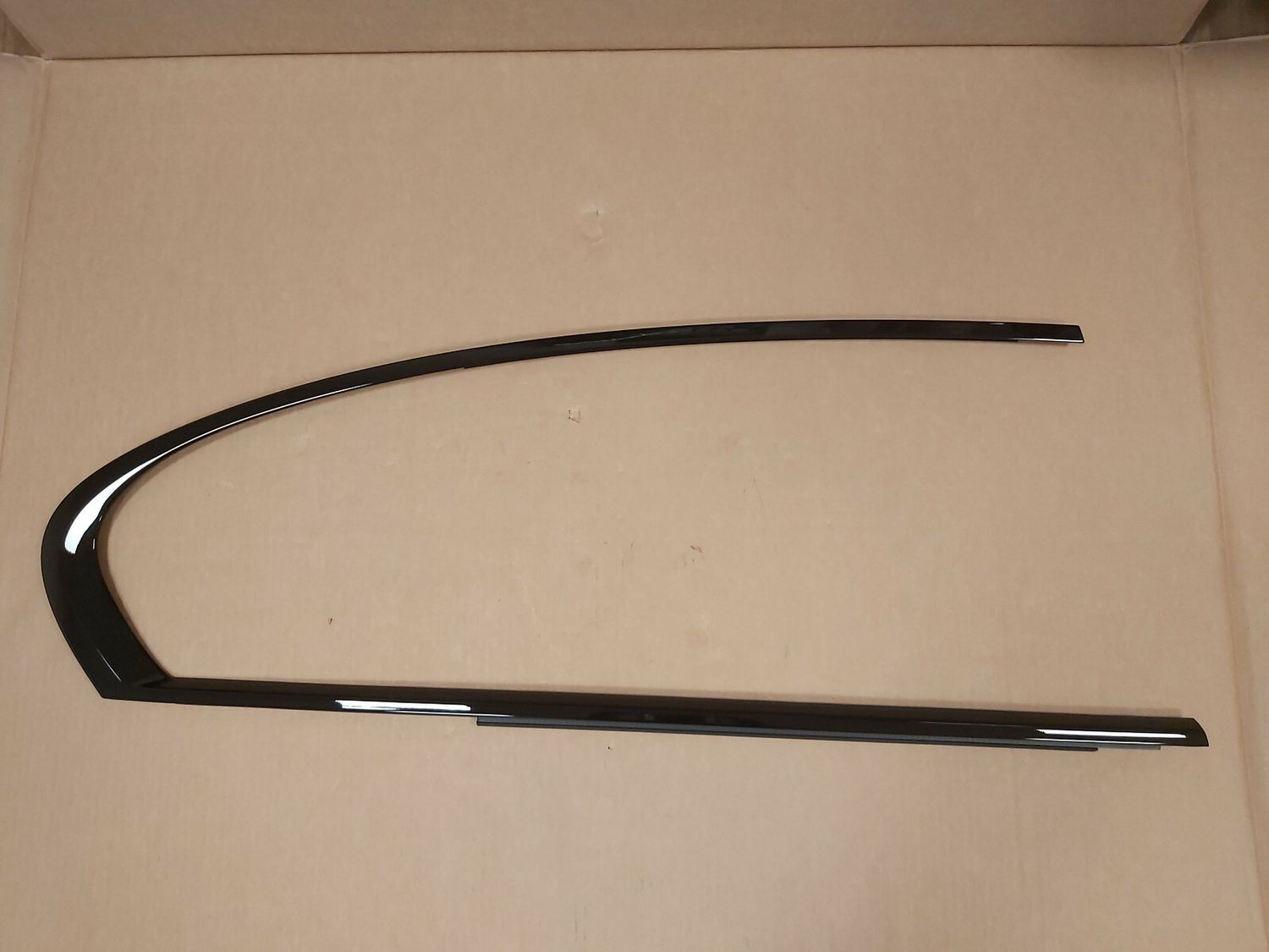 GENUINE BMW G11 7 Series M Sport Rear Door Side Strip Right window SCHWARZCHROM