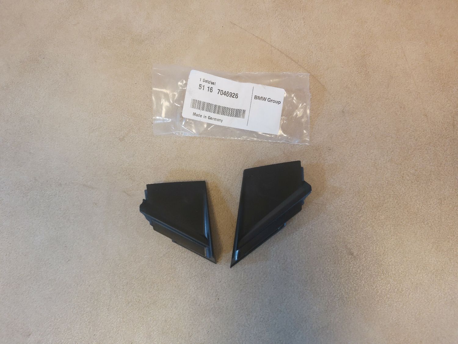 Genuine BMW Alpina B7 E65 E66 E67 730d 730i 730Ld 730Li Set Cover 51167046926