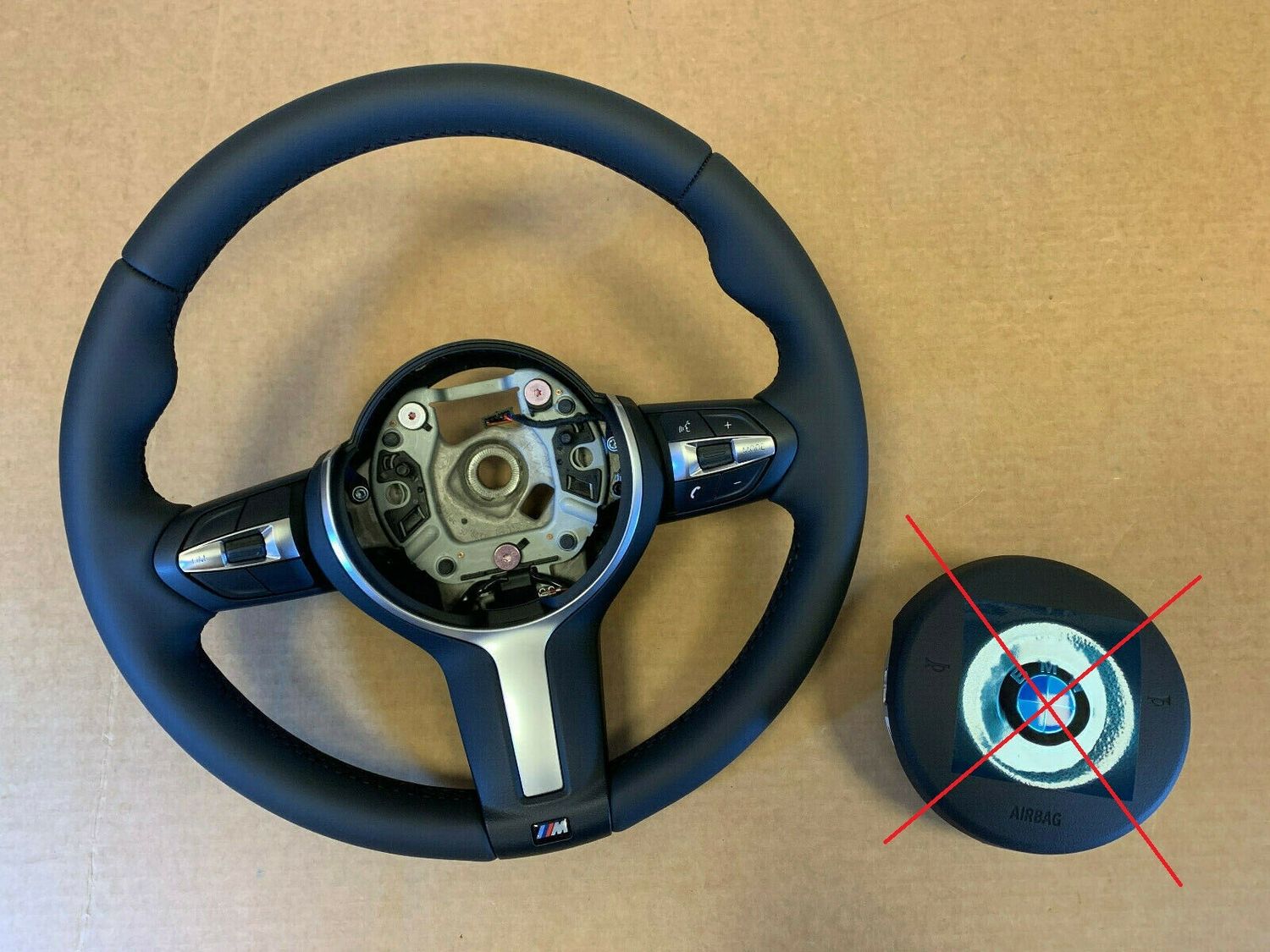 BMW F20 F21 F22 F23 F30 F31 F32 F33 F34 F36 F39 F45 F48 OEM M Steering Wheel