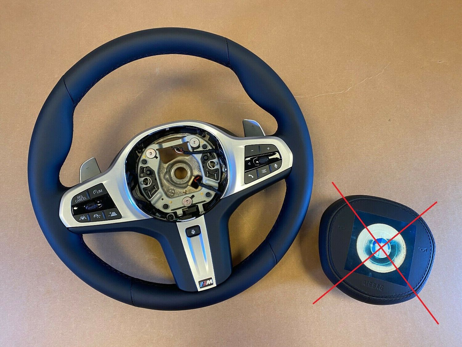 BMW 5 6 X3 X4 G30 G31 G32 G01 G02 LCI EU M Steering Wheel HEATED ASSIST VIBRO