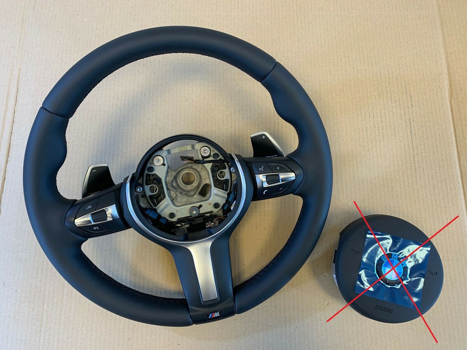 BMW F15 F16 F25 F26 F39 F45 F48 GENUINE USA M Steering Wheel Paddles