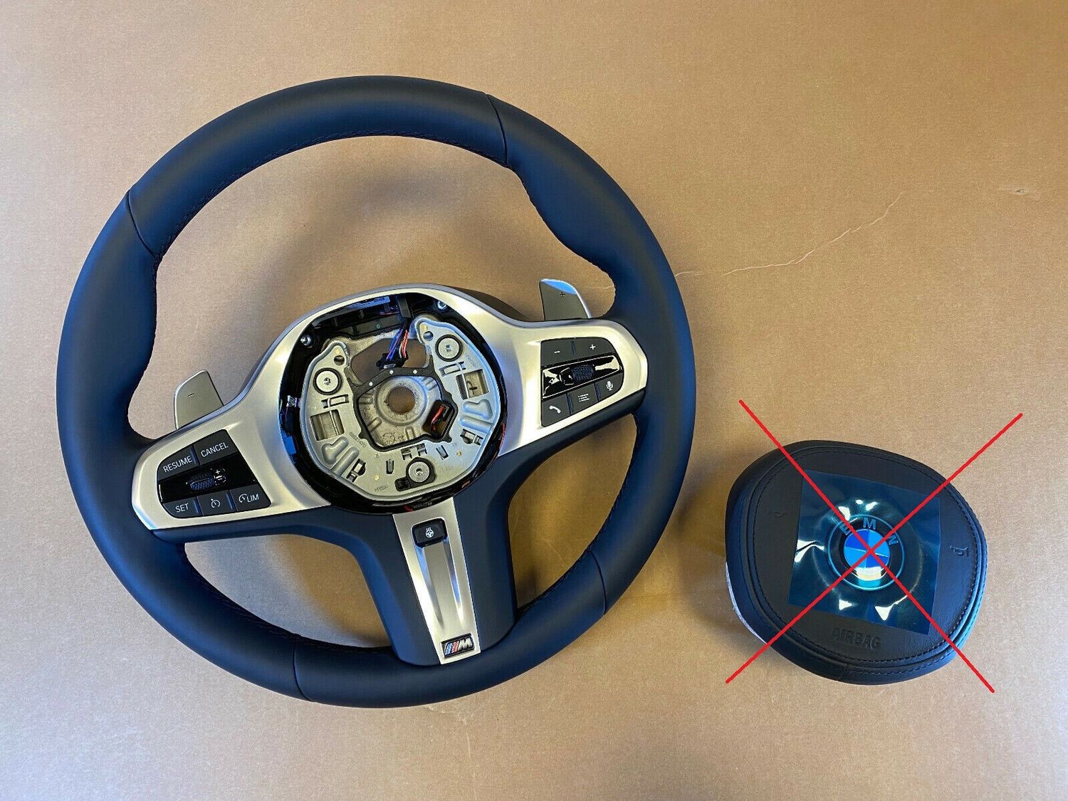 BMW 1 2 3 Z4 F40 F44 G20 G21 G28 G29 USA M Steering Wheel Paddles HEATING VIBRO