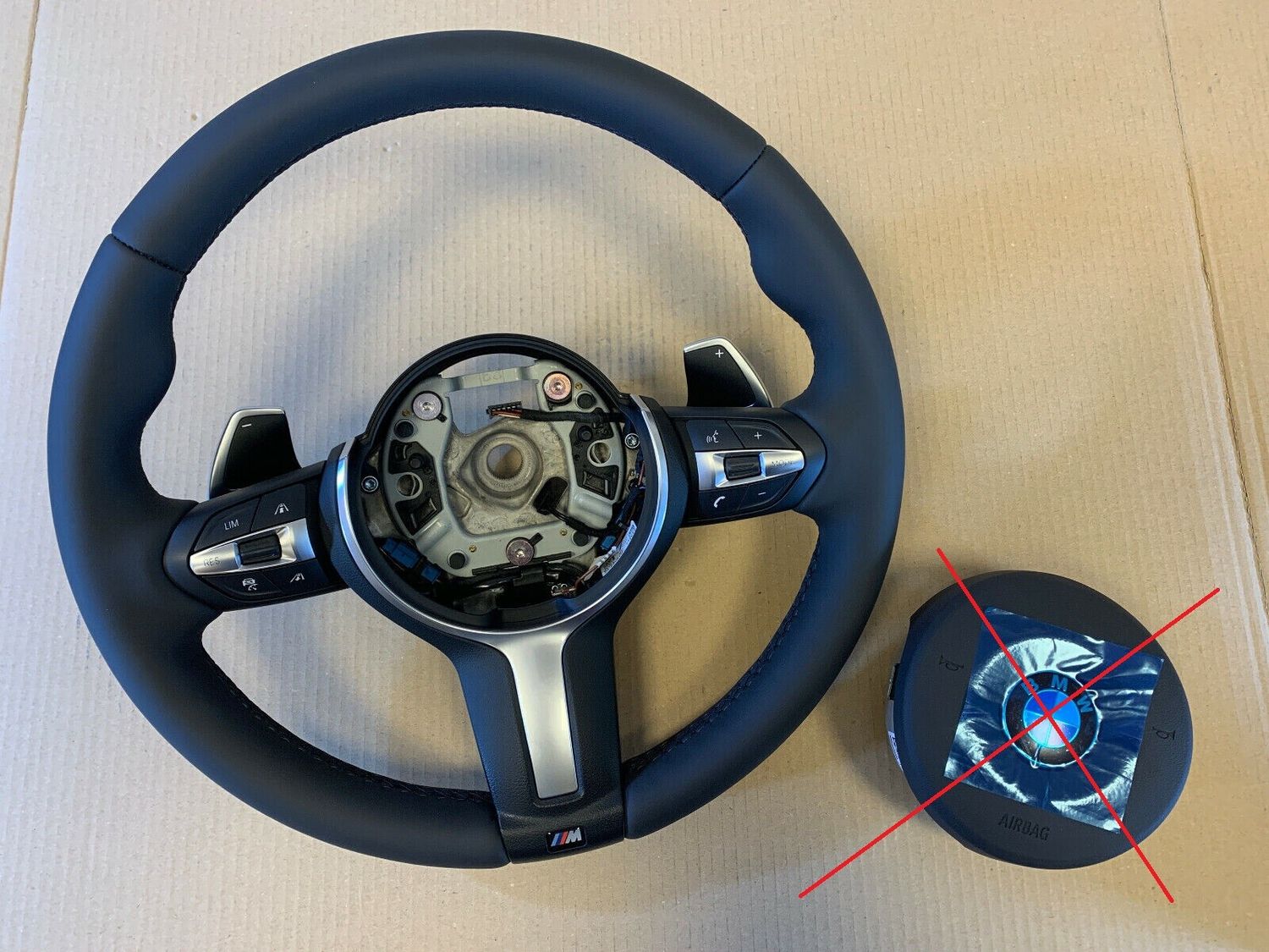 MW F15 F16 F25 F26 F39 F45 F48 USA M Steering Wheel Paddles HEATING ACC