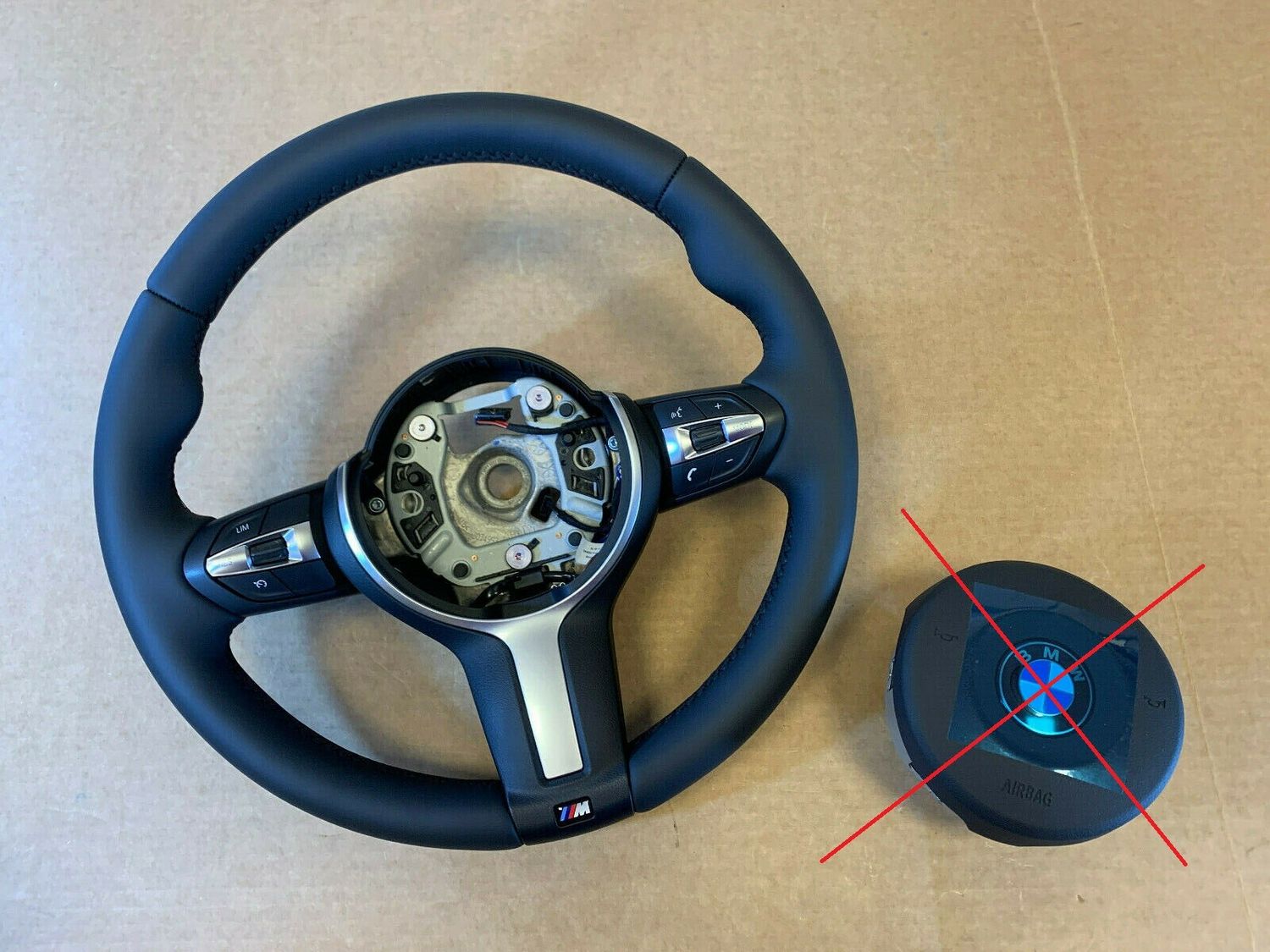 BMW F01 F02 F03 F04 F06 F07 F10 F11 F12 F13 GENUINE USA M Steering Wheel HEATING