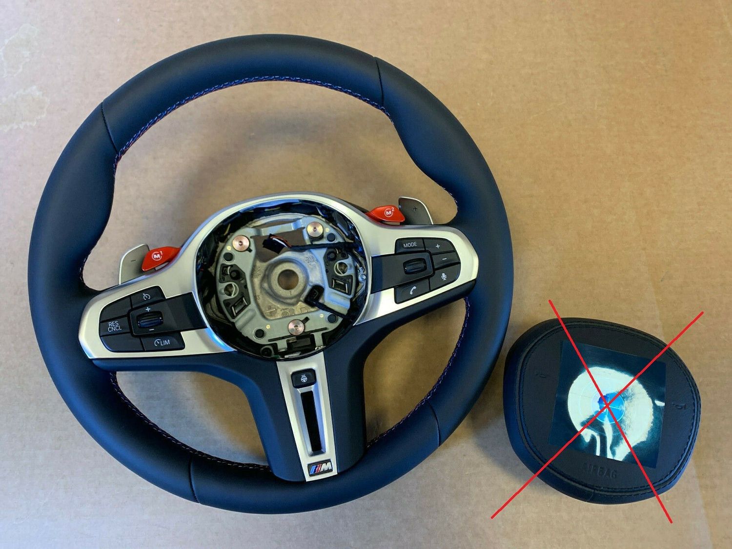 BMW M5 F90 X3M F97 X4M F98 M Steering Wheel HEATING VIBRO NEW