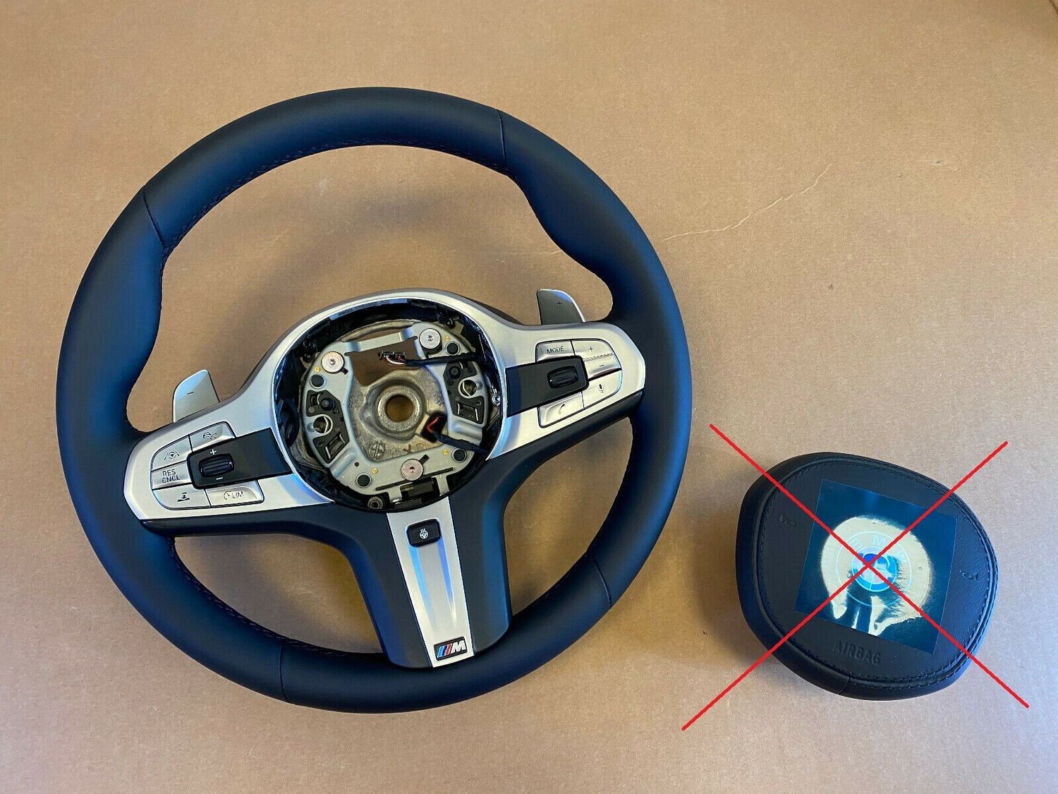 BMW 7 G11 G12 GENUINE M Steering Wheel Shift Paddles HEATING ASSIST+