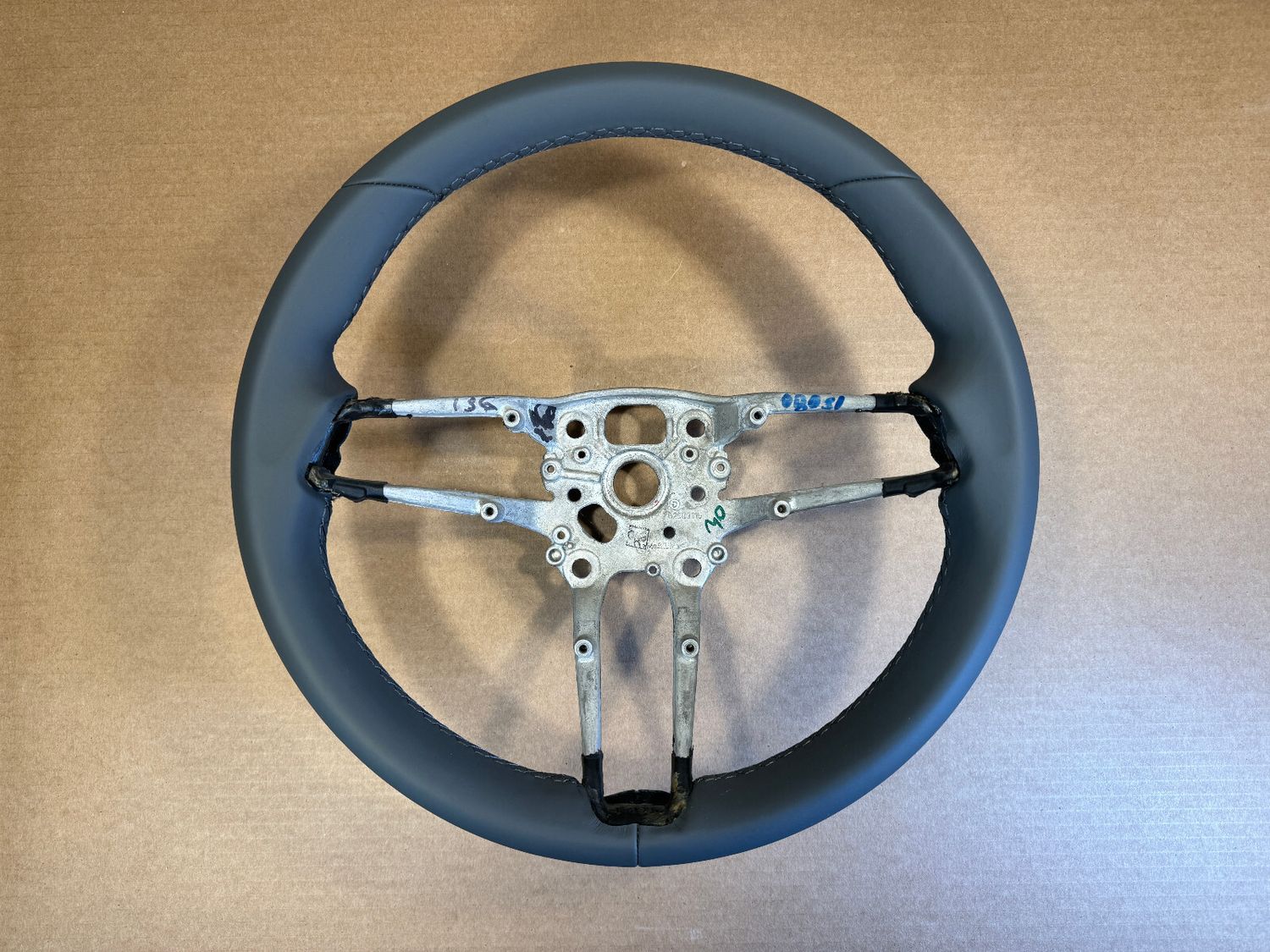 Ratt för Porsche 911 992 Panamera 971.2 Taycan ÄKTA Nappa Läder