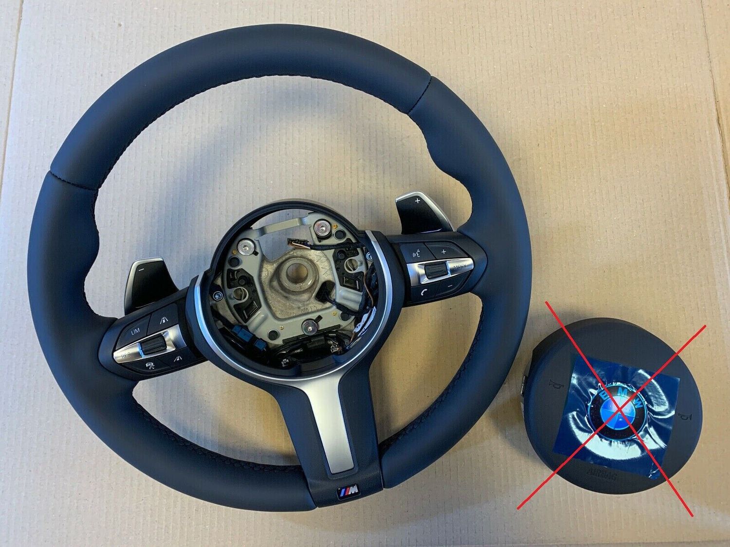 BMW F15 F16 F22 F25 F26 F30 F32 F34 M Steering Wheel Paddles HEATING VIBRO ACC