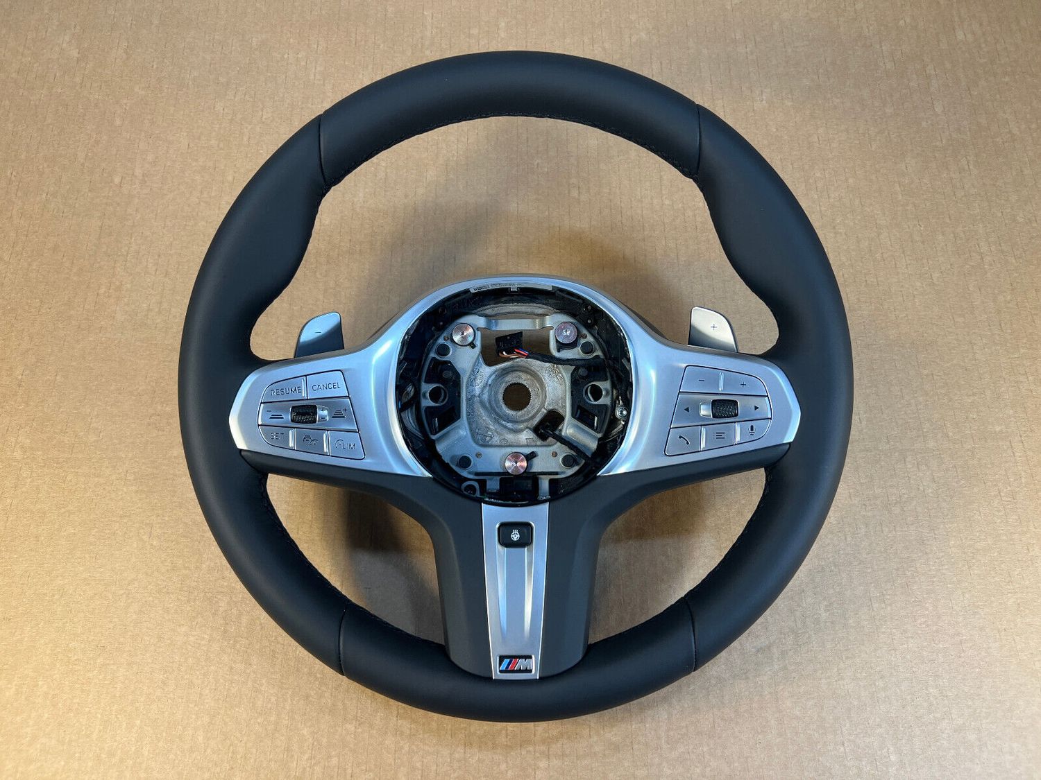 BMW 7 G11/G12 LCI X7 G07 OEM M Steering Wheel Shift Paddles VIBRO Heating ACC