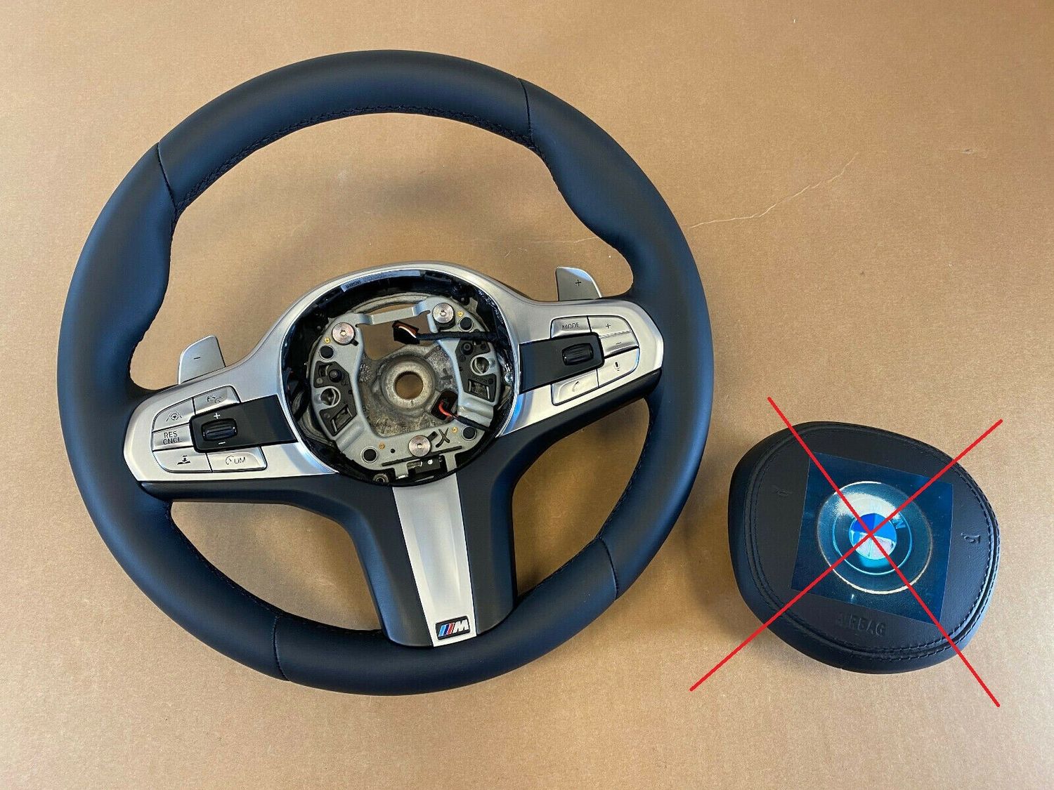BMW 7 G11 G12 GENUINE EU M Steering Wheel Shift Paddles DRIVING ASSIST+