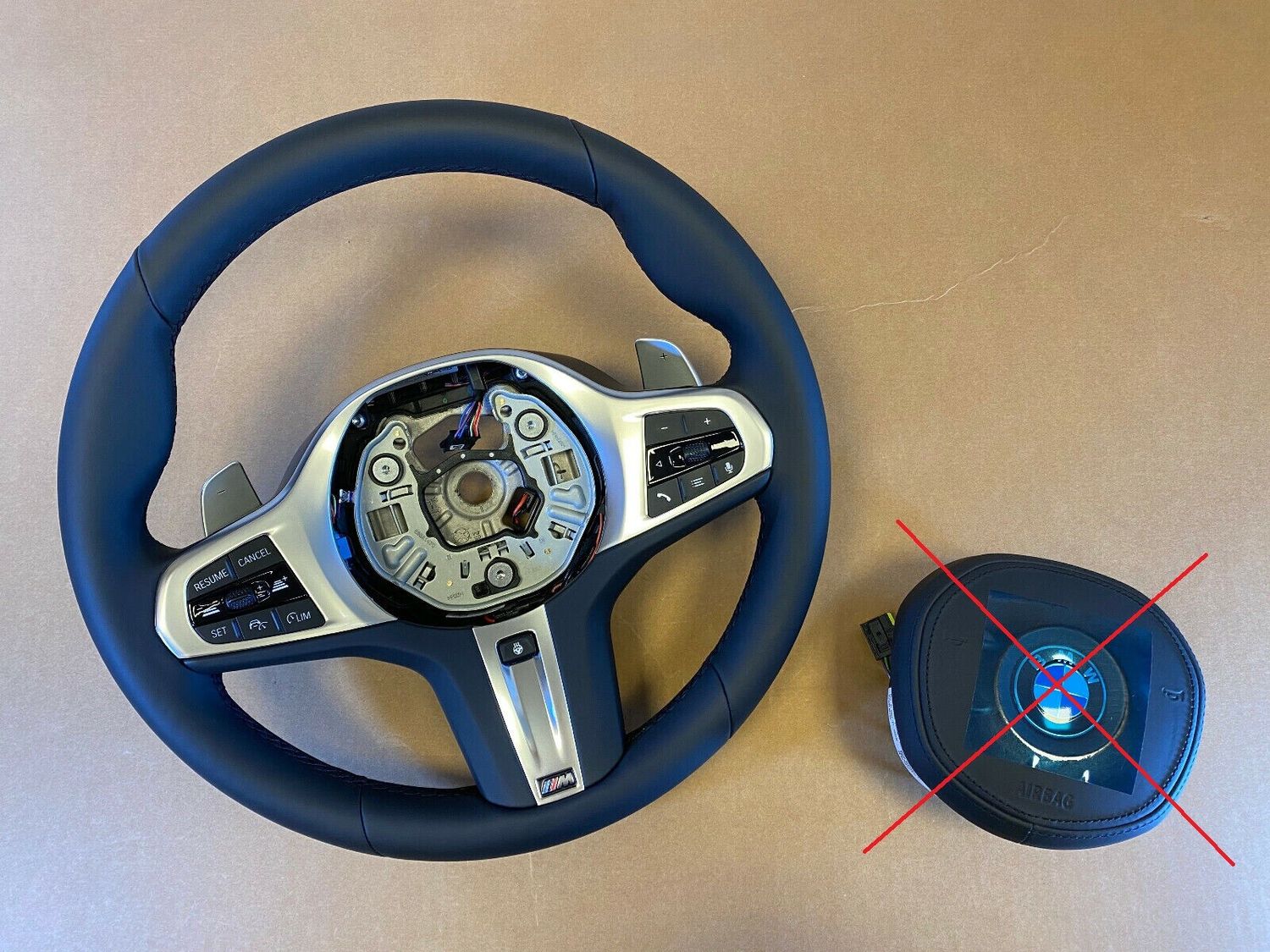 BMW 1 2 3 Z4 F40 F44 G20 G21 G28 G29 EU M Steering Wheel Paddle HEATED VIBRO ACC