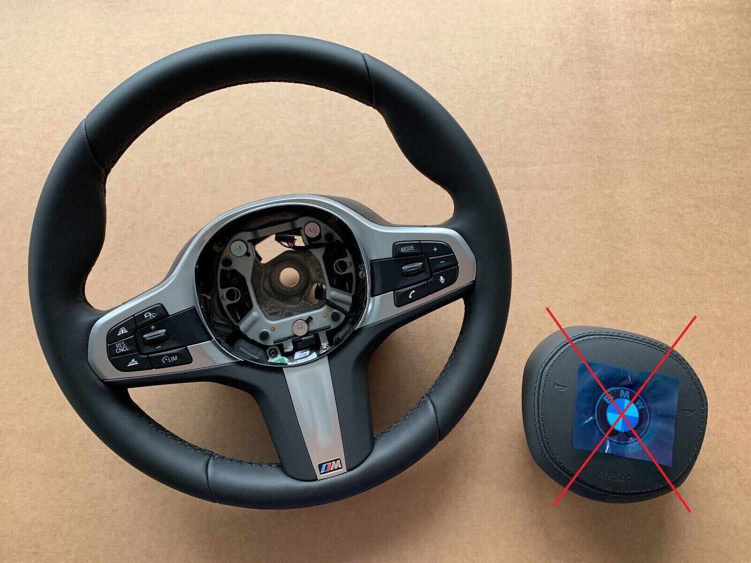BMW 5 G30 G31 G38 6 G32 X3 G01 G08 X4 G02 OEM M Sport Steering Wheel VIBRO ACC