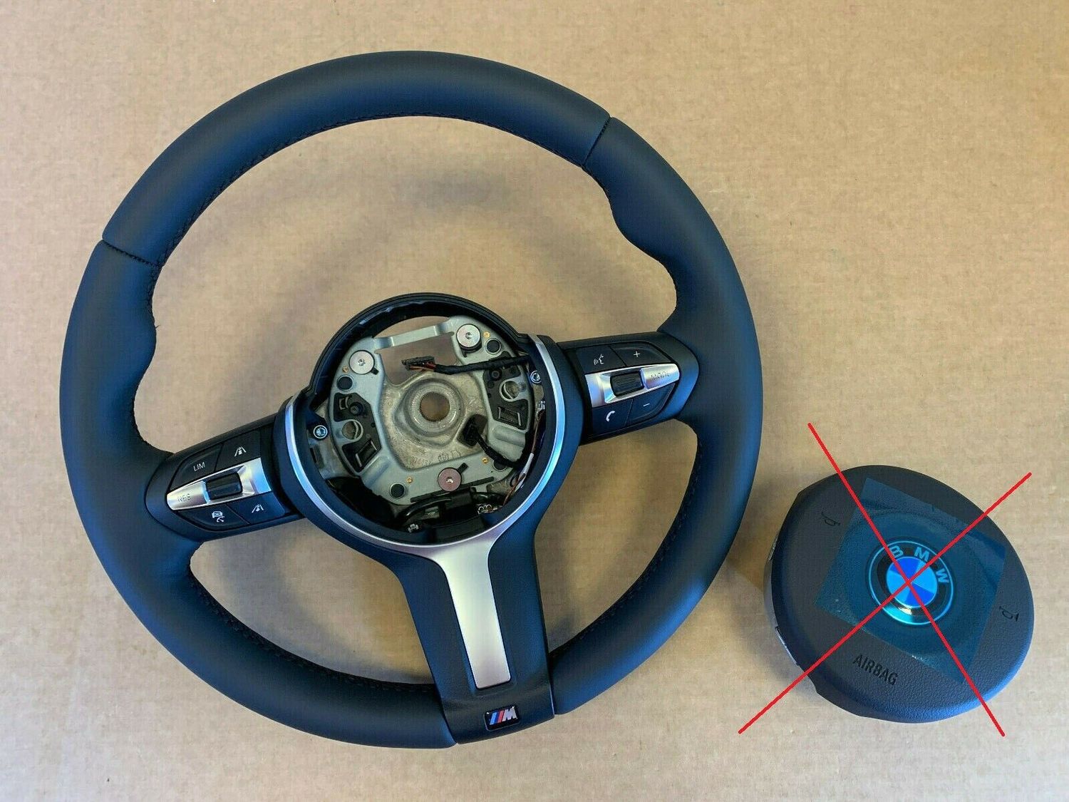 BMW F22 F23 F30 F31 F32 F34 F36 F87 OEM USA M Steering Wheel ACC VIBRO TRIPLE