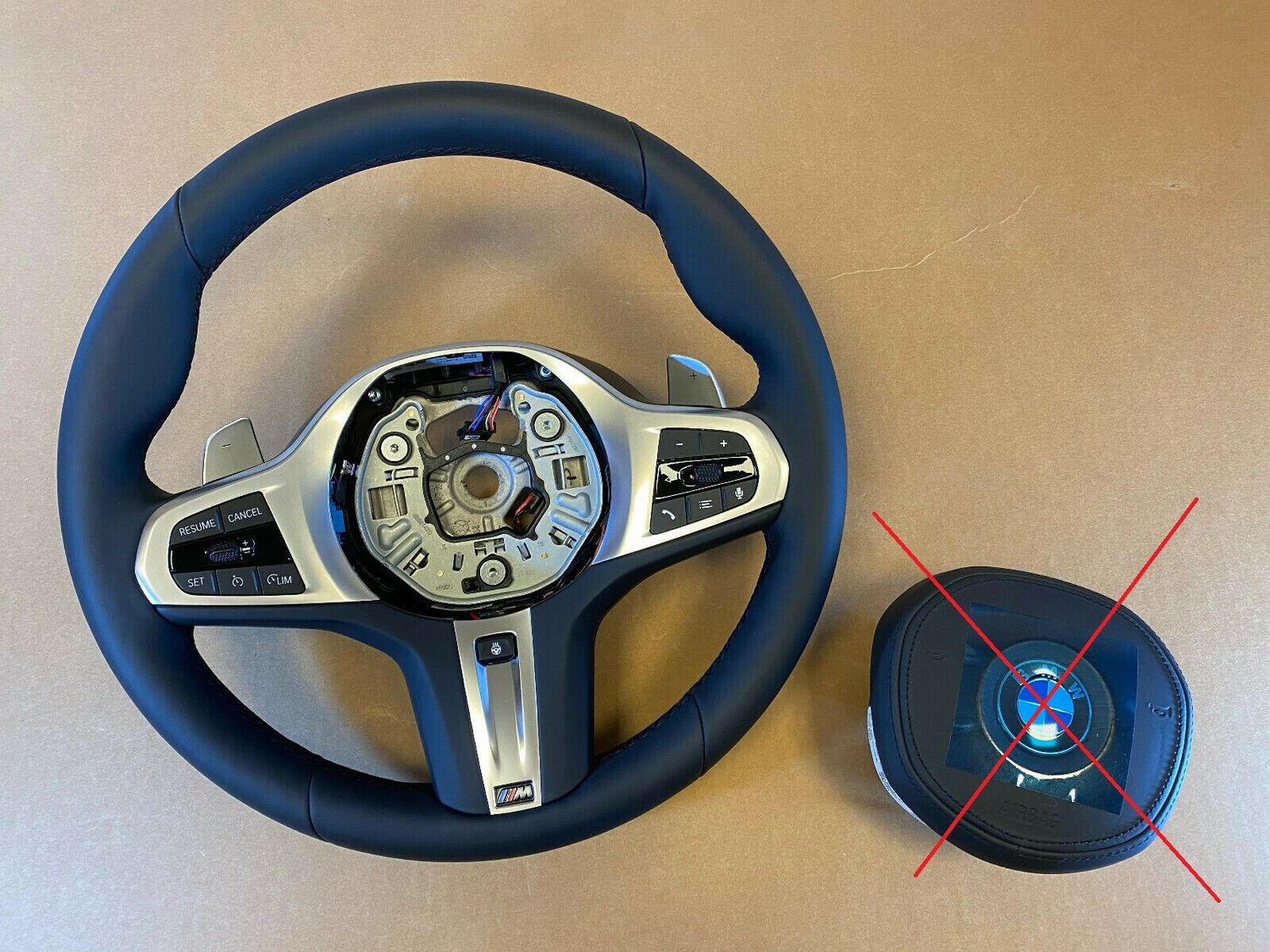 BMW 1 2 3 Z4 F40 F44 G20 G21 G28 G29 OEM M Steering Wheel Paddles HEATING VIBRO