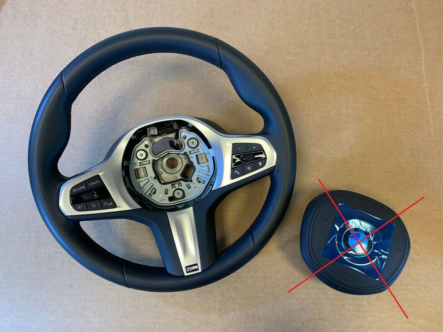 BMW 1 2 3 Z4 F40 F44 G20 G21 G29 GENUINE M Sport Steering Wheel 32308746675
