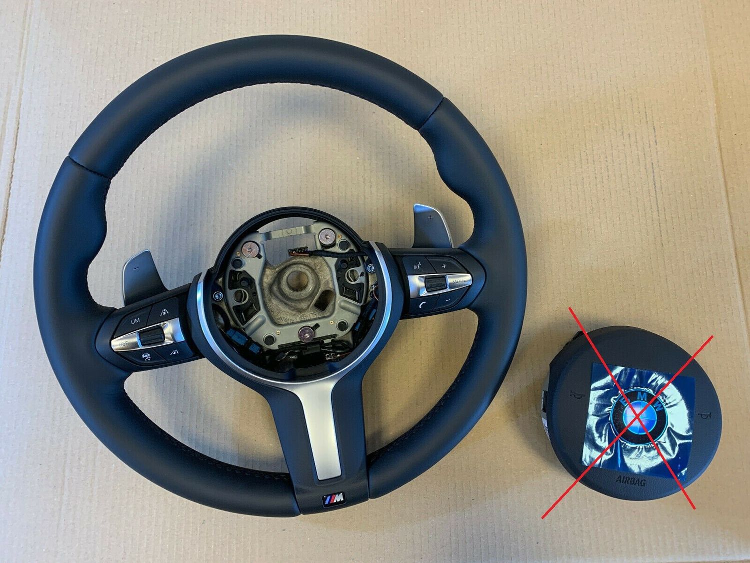 BMW F15 F16 F20 F21 F22 F25 F26 F30 F31 F32 F33 M Steering Wheel G Paddles ACC