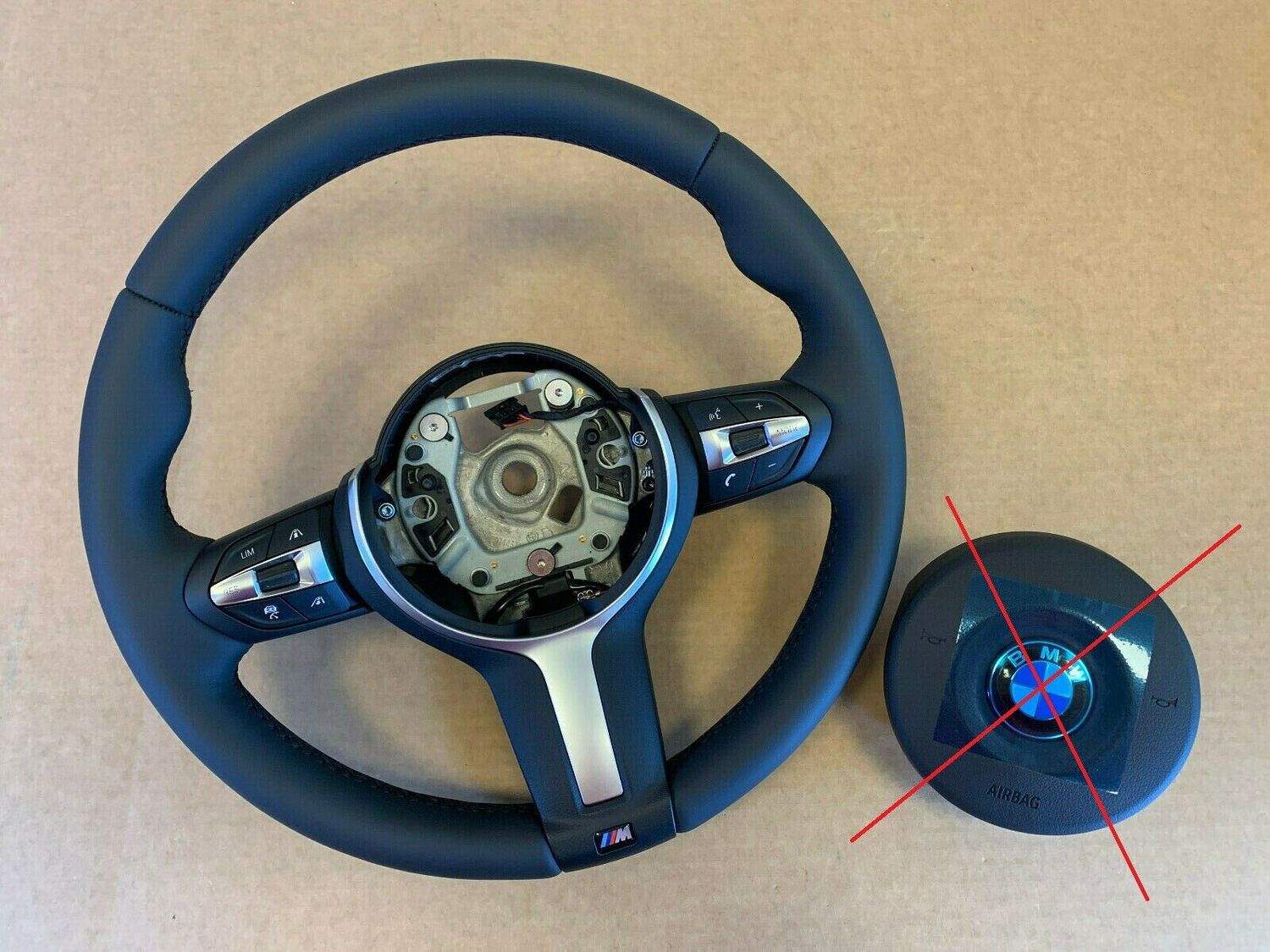 BMW F22 F23 F30 F31 F32 F34 F36 F87 OEM USA M Steering Wheel ACC