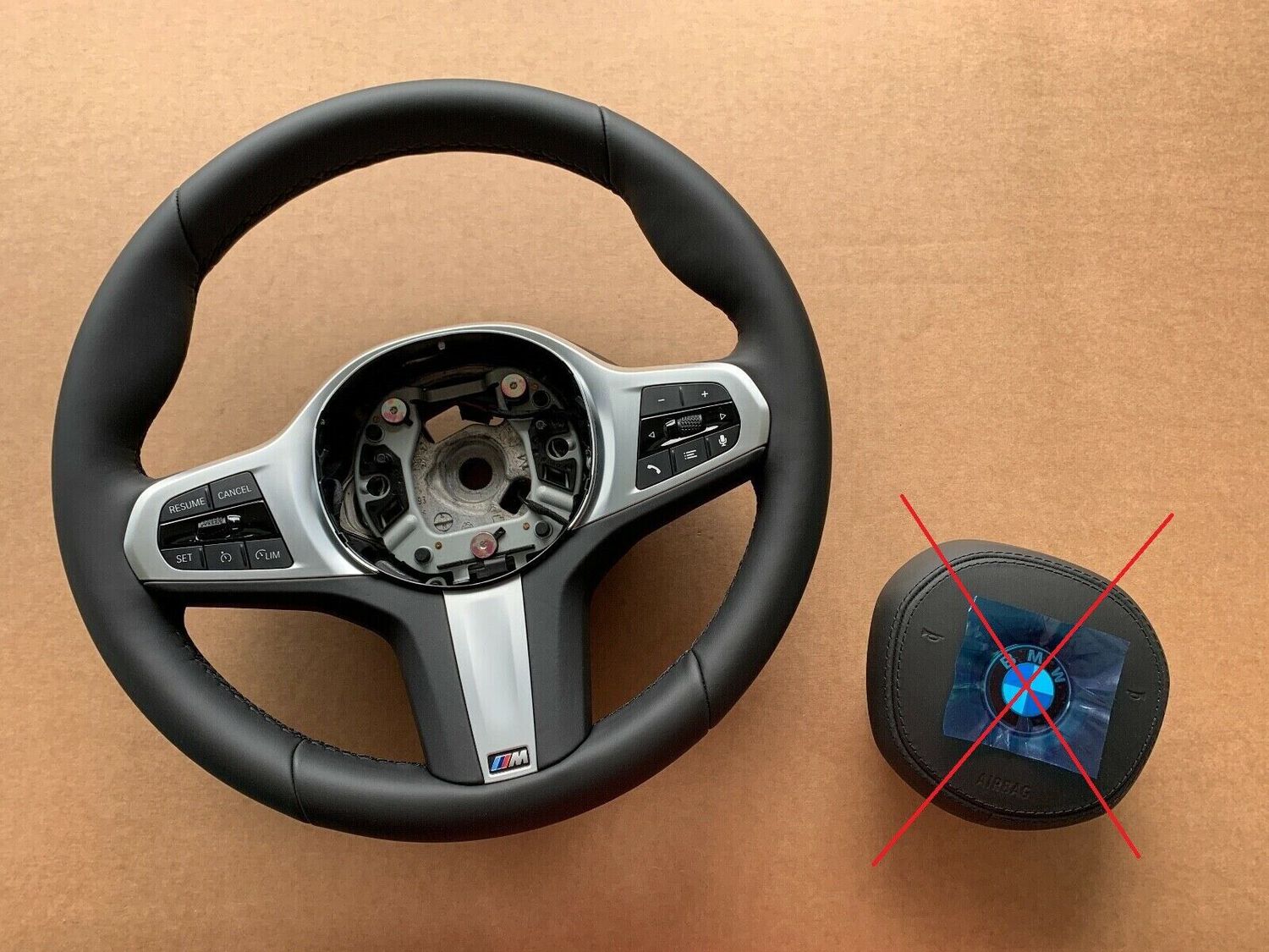 BMW LCI 5 G30 G31 G38 6 G32 X3 G01 G08 X4 G02 GENUINE M Steering Wheel VIBRO