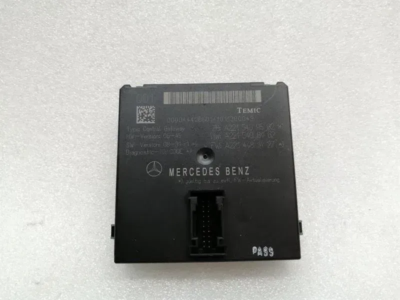 Mercedes CL W216 W221 Central Gateway A2215409562 Control Unit Gateway