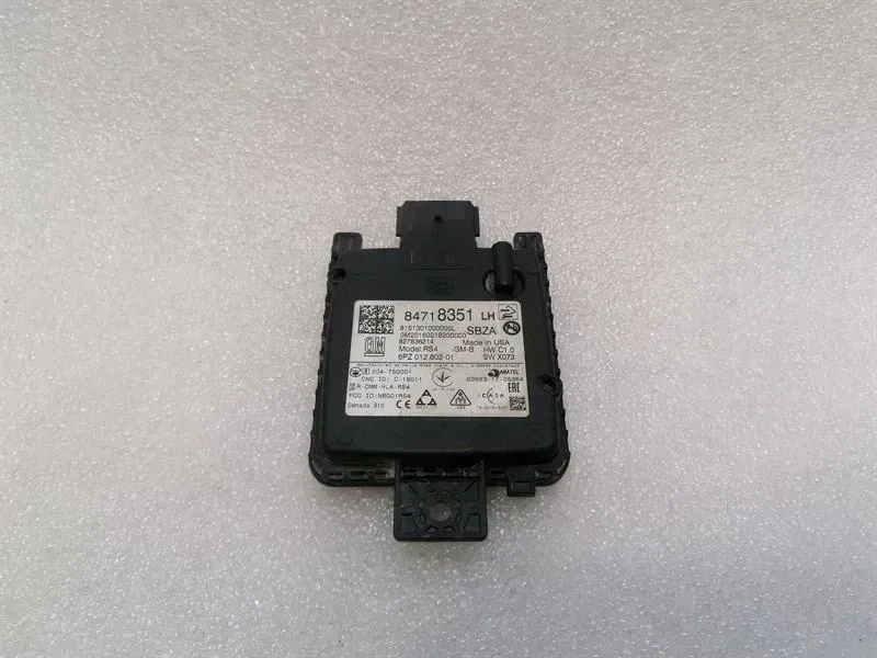 CHEVROLET CORVETTE C8 Sensor 84718351 RADAR SENSOR BLIND SPOT