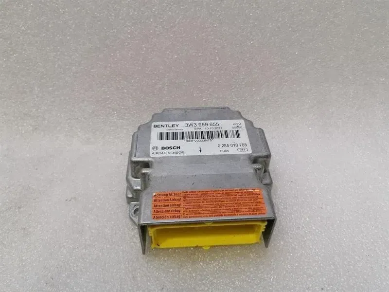 Bentley Continental GT W12 Safety Module ECU 3W3959655 Air Control Unit SRS