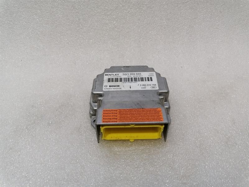 Bentley Continental GT W12 Safety Module ECU 3W3959655 Air Control Unit SRS
