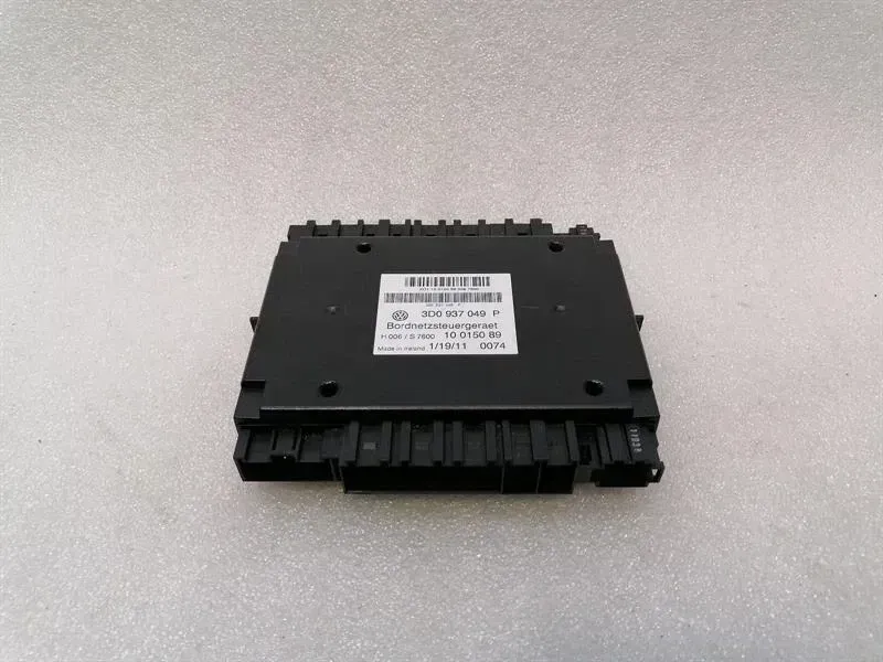 Bentley Continental GT W12 electronic module 3D0937049P control unit body comfort
