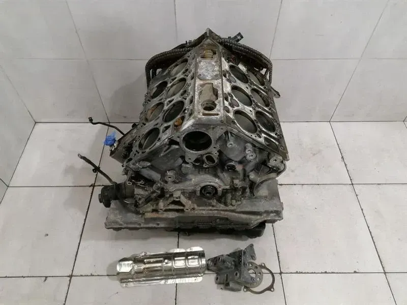 Bentley Continental GT W12 Engine BEB MOTOR BLOCK CRANKCASE BOTTOM END 6.0