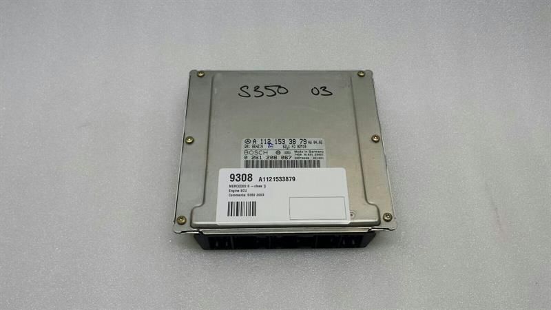 2003 Mercedes S350 S-Class Engine Control Unit A1121533879 Engine Control Unit