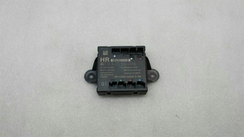 Mercedes E Class W212 RRH Door Module A2129004006 Door Control Unit Rear Right