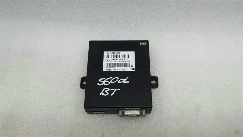 MERCEDES S-CLASS W220 LINGUATRONIC ECU A2038200385 VOICE CONTROL MODULE