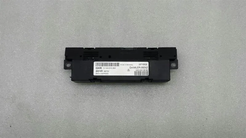 2003 Mercedes CL A2208300085 control unit ECU module air conditioning heating