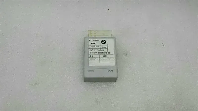 BMW 5 Series E60 tyre pressure control unit 6778387 RDC modules tyre pressure