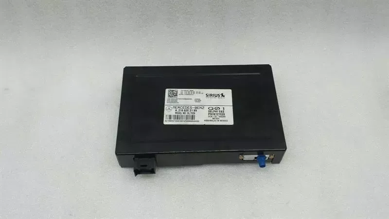 Mercedes CL W216 SIRIUS Satellite Receiver A2168202189 Radio Control Unit