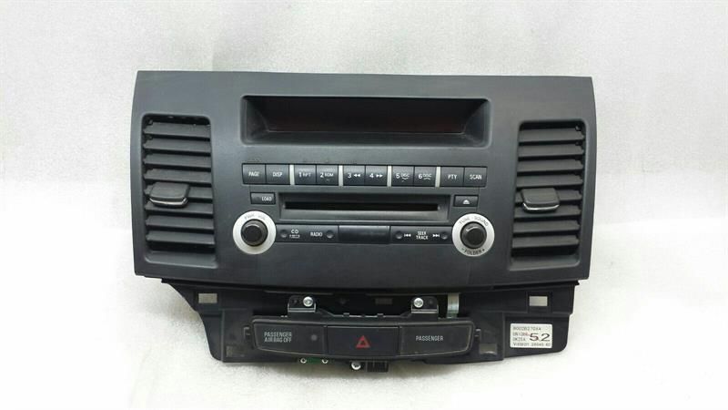 MITSUBISHI Lancer X Audio System Controller 8002A861XA CD Player